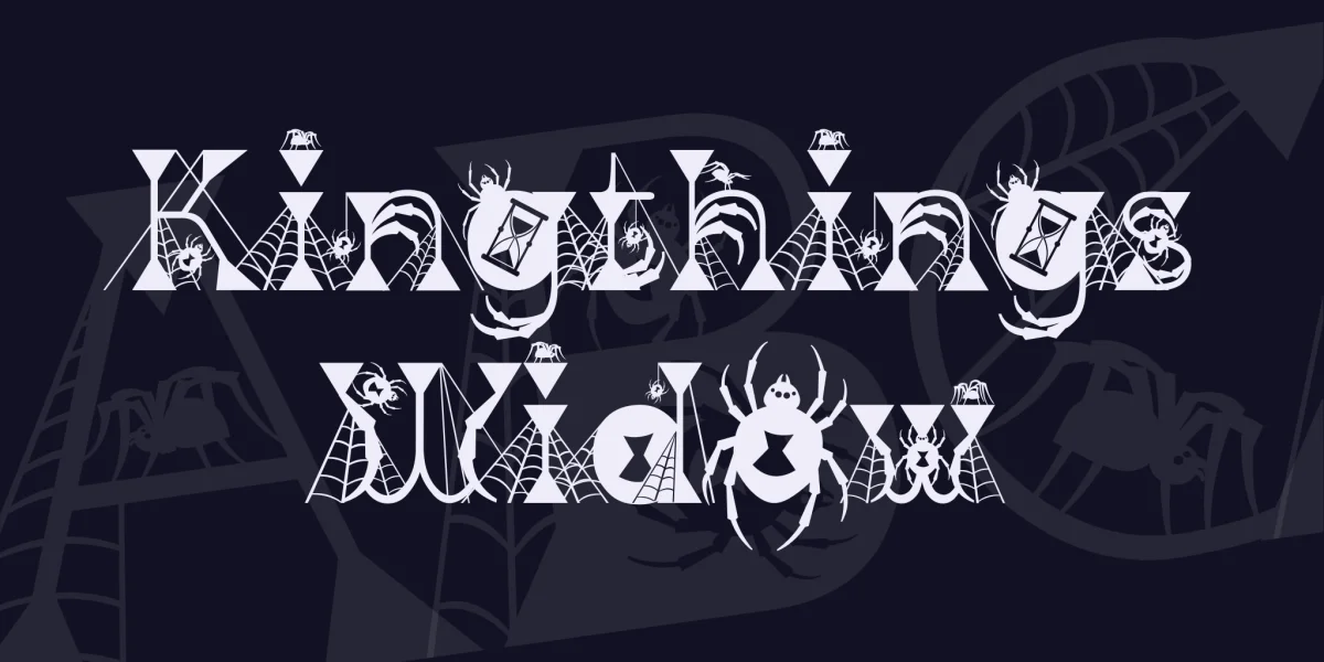 Kingthings Widow Font