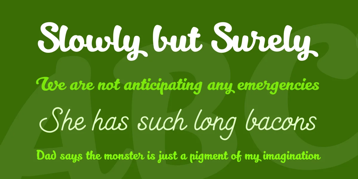 Kitten Font Family preview 10