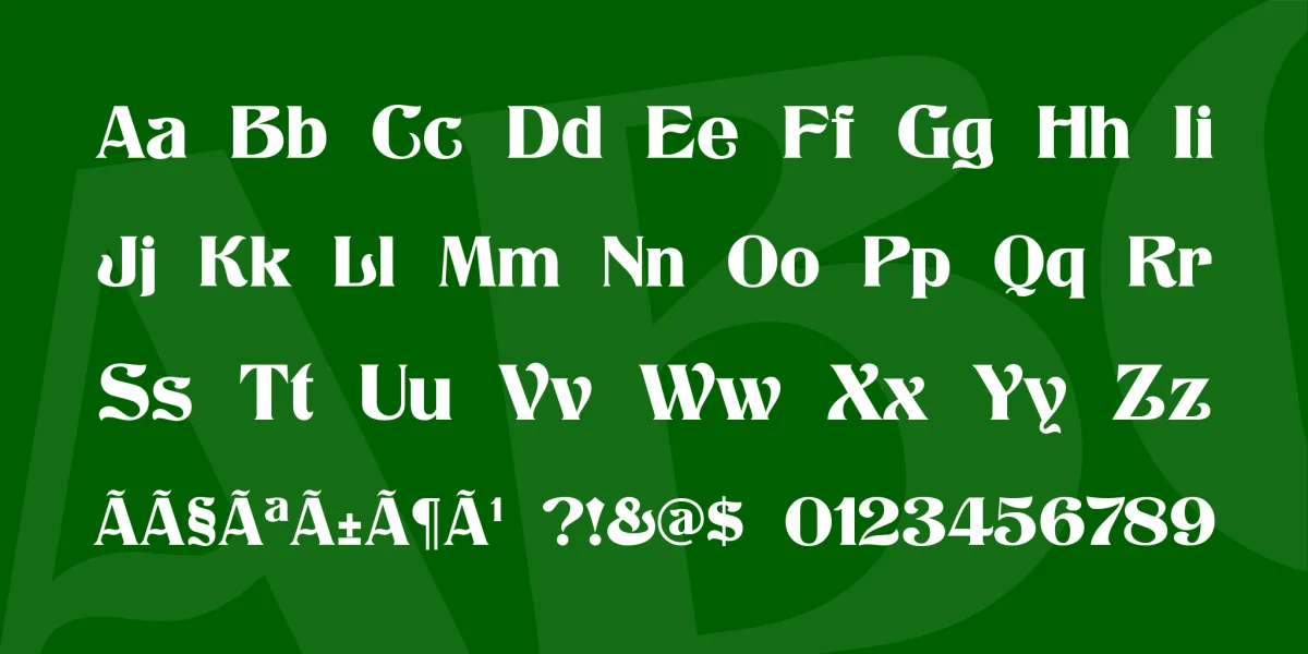 Klarissa Font Family preview 3
