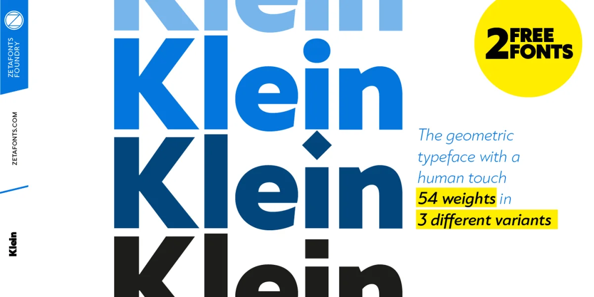 Klein Font Family