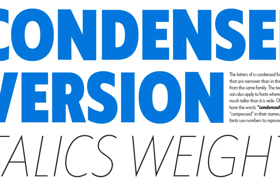 Klein Font Family preview 3
