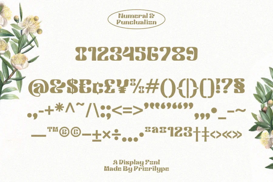 Klemer Display DEMO Font preview 9