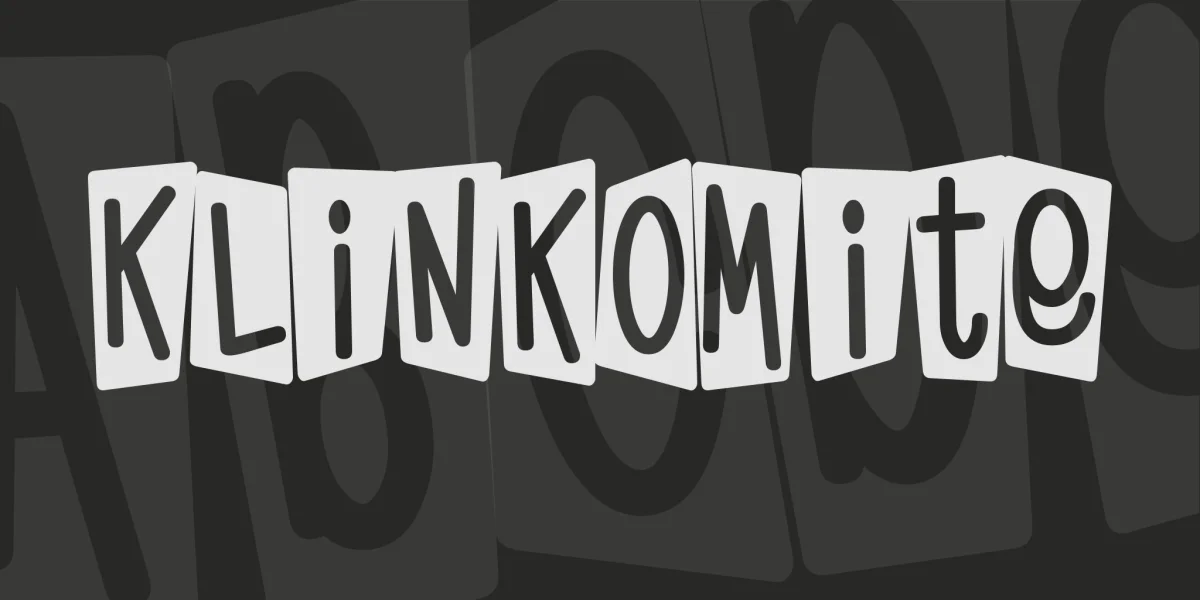 KlinkOMite Font