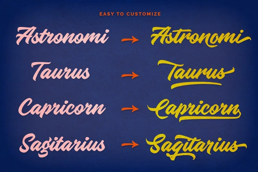 Knight Brush Demo Font preview 7