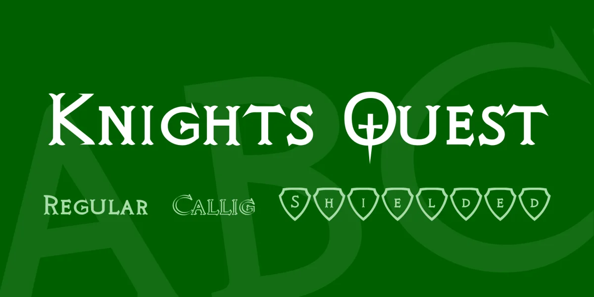 Knights Quest Font Family