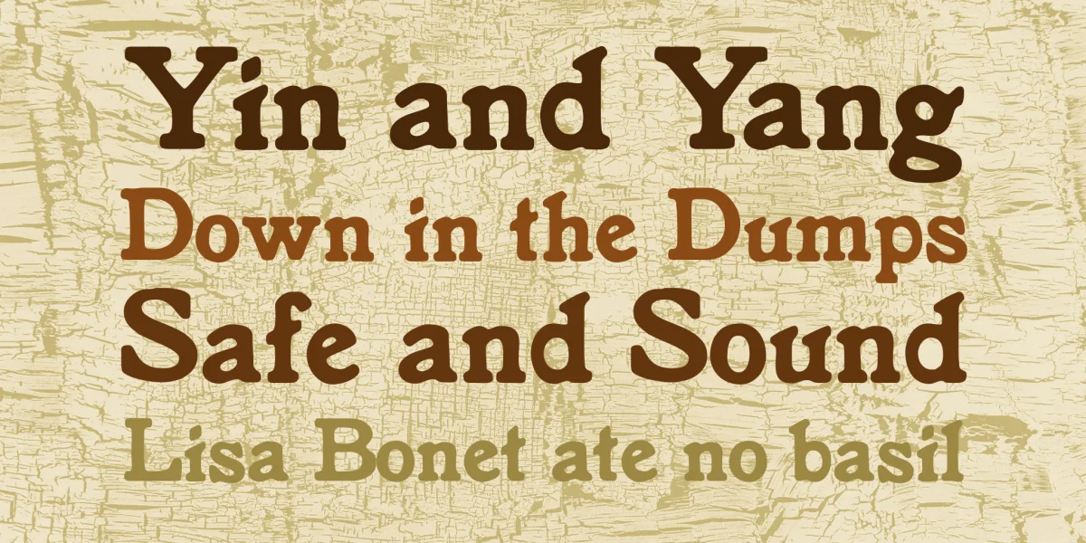 Knorke Font preview 2