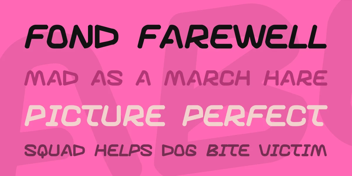 Knuckle sandwich Font preview 2