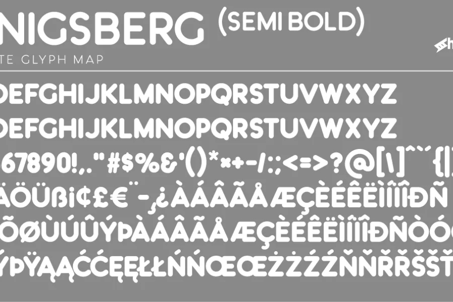 Königsberg Font preview 5