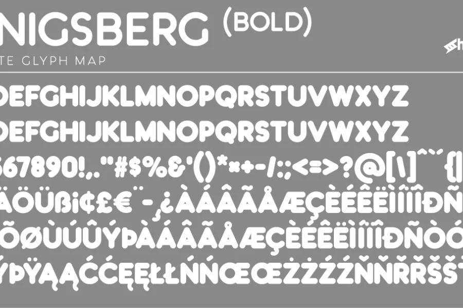 Königsberg Font preview 6