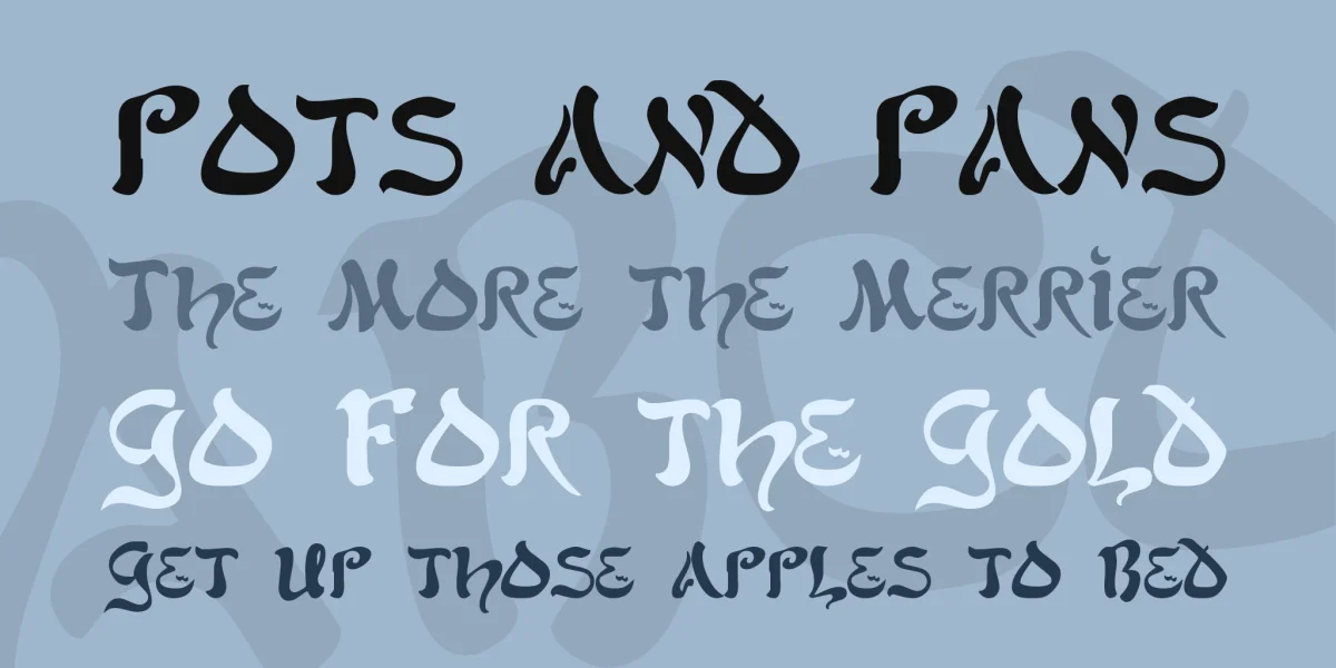 Kohelet Font preview 2