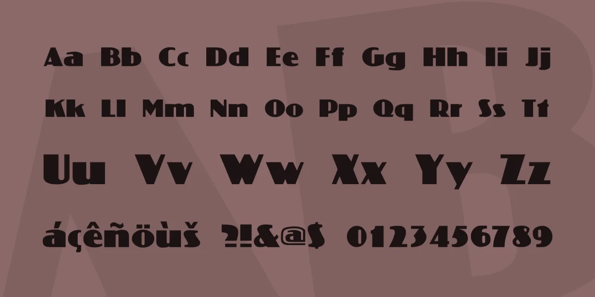 Koloss Font Family preview 2
