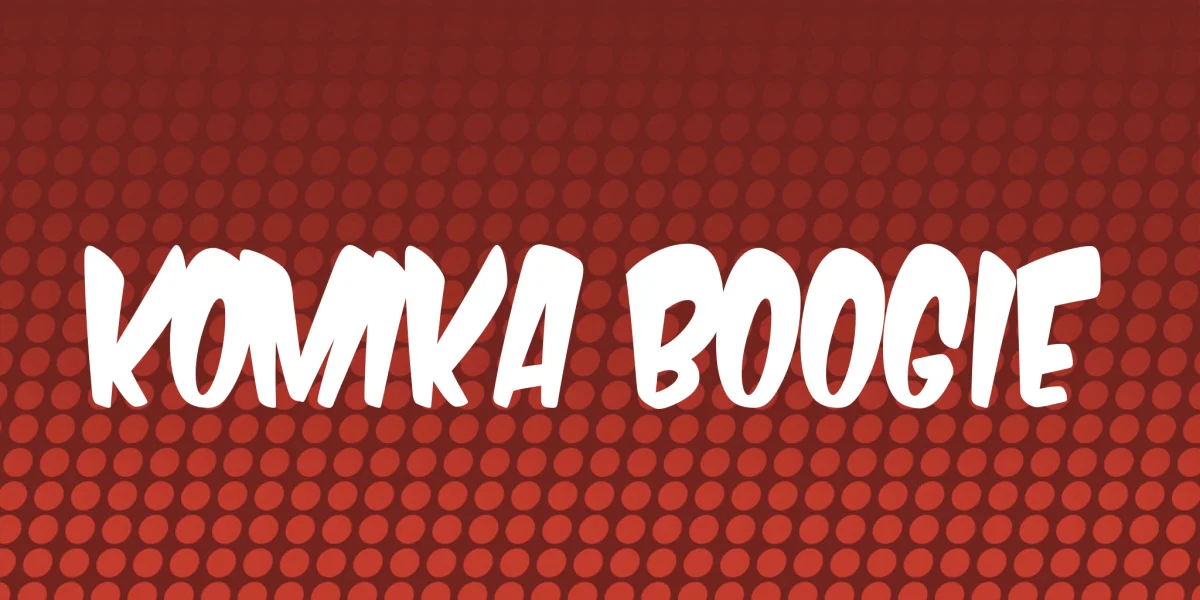 Komika Boogie Font