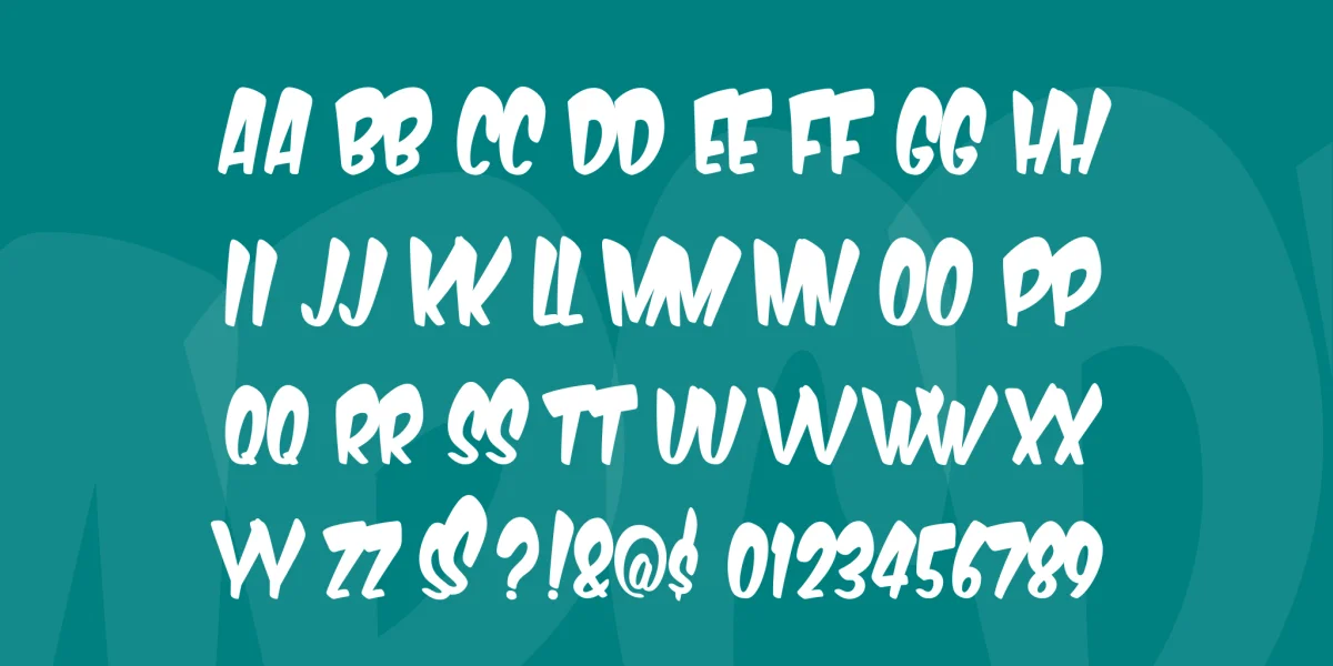 Komika Boogie Font preview 2