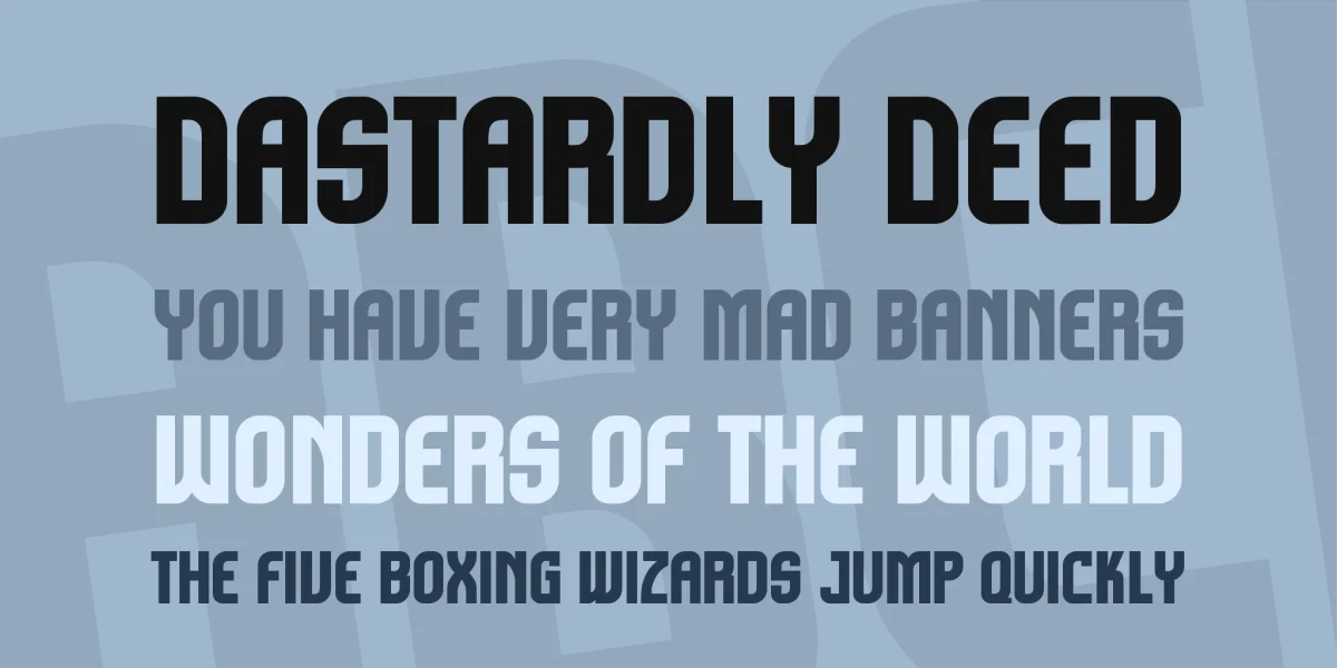 Komikazoom Font preview 2