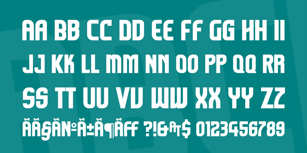 Komikazoom Font preview 3