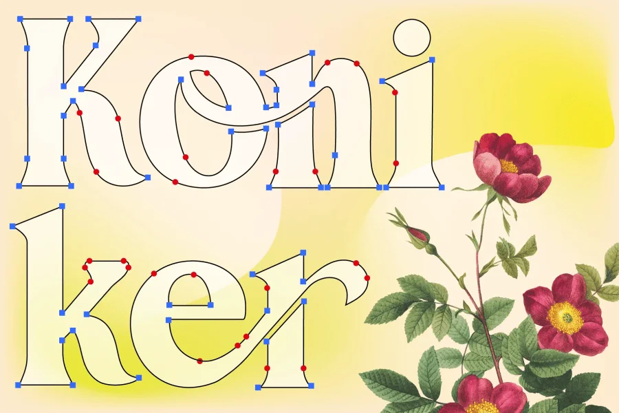 Koniker Font preview 10