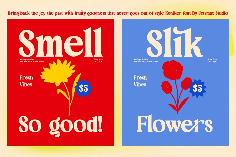 Koniker Font preview 11