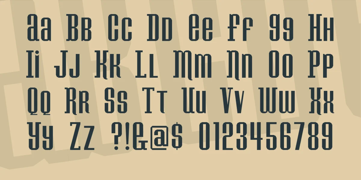 Konspiracy Theory Font Family preview 2