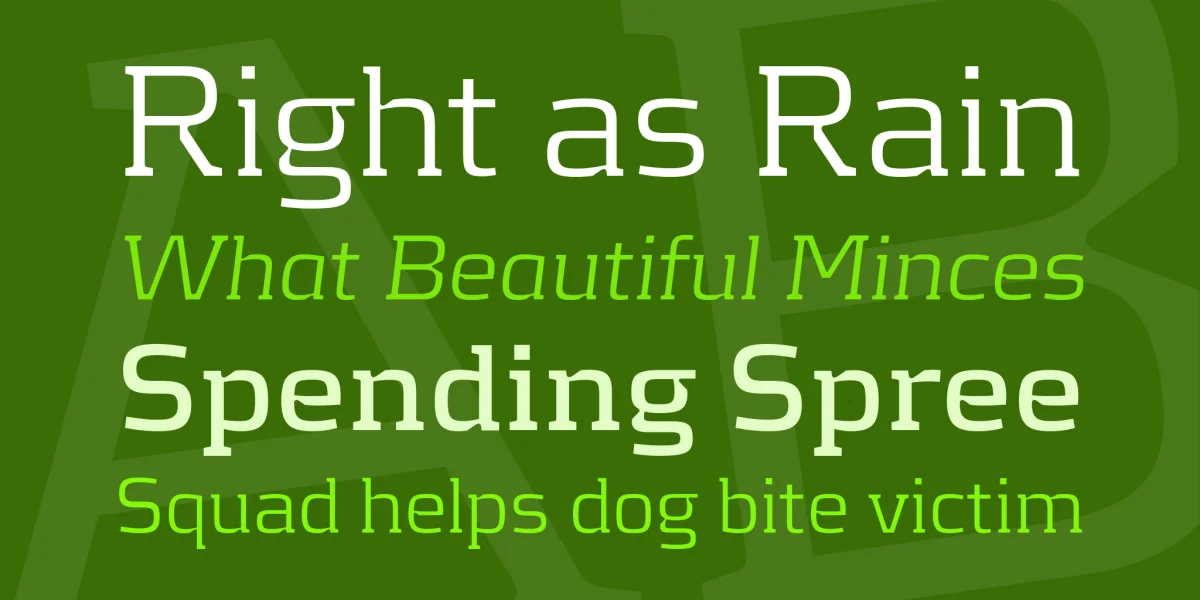 Kontrapunkt Font Family preview 2