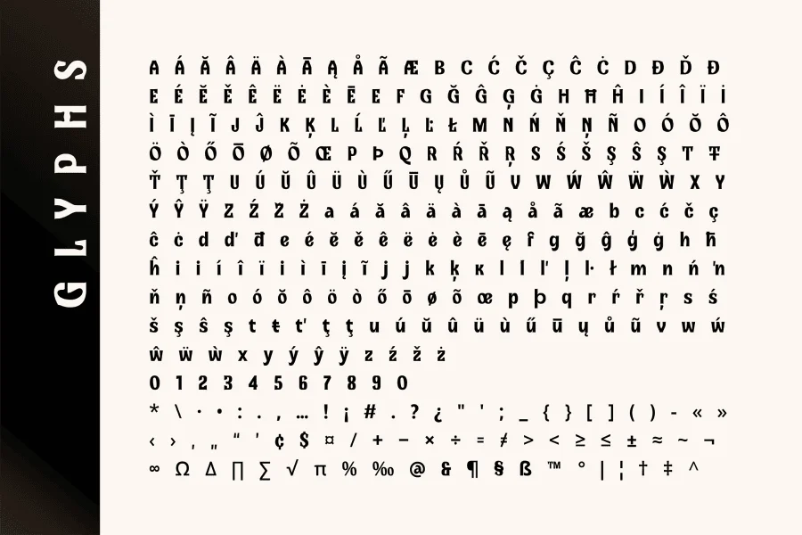 Kopi Hitam Font preview 4