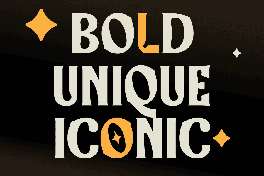 Kopi Hitam Font preview 5