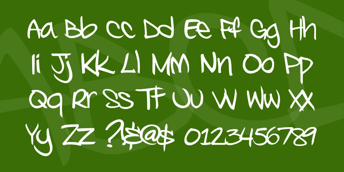 Kosal says hy Font preview 4