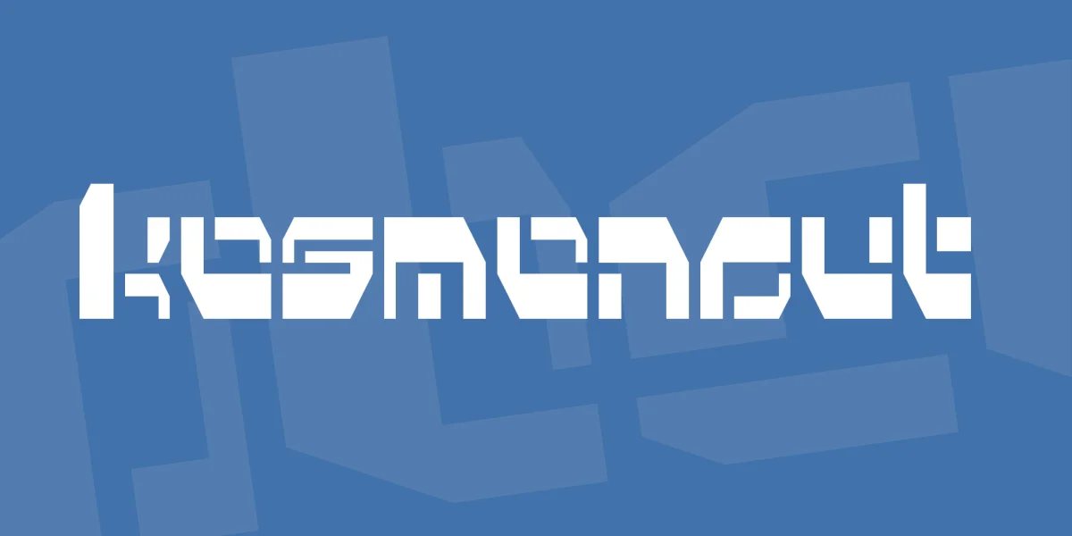 Kosmonaut Font