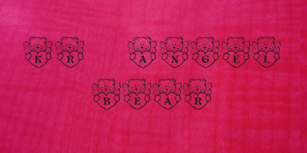 KR Angel Bear Font