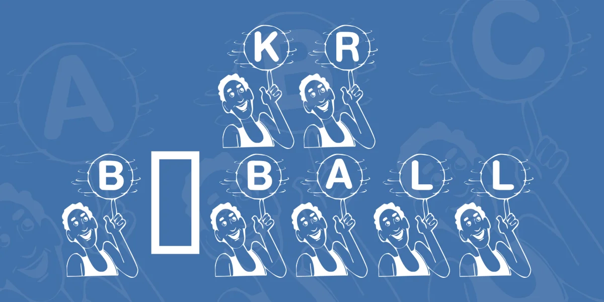 KR B'ball Font