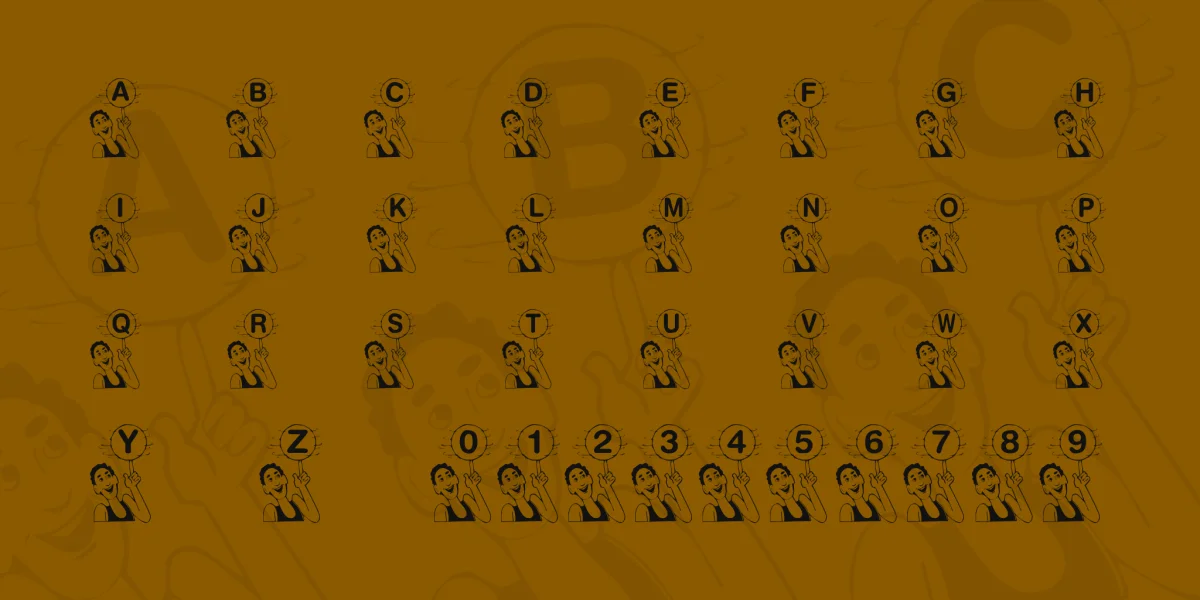KR B'ball Font preview 2