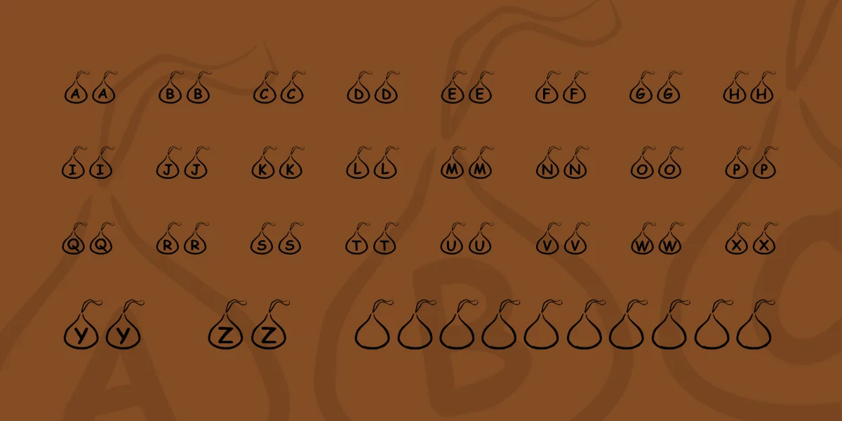 KR Candy Kiss Font preview 2