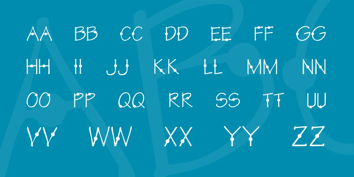 KR Cirkle Font preview 3