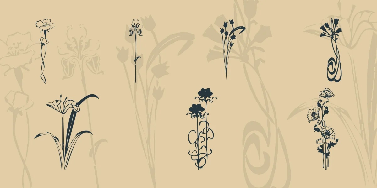 KR Classic Fleur 2 Font