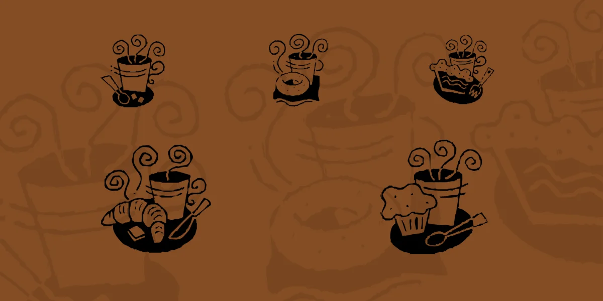 KR Coffee Dings Font