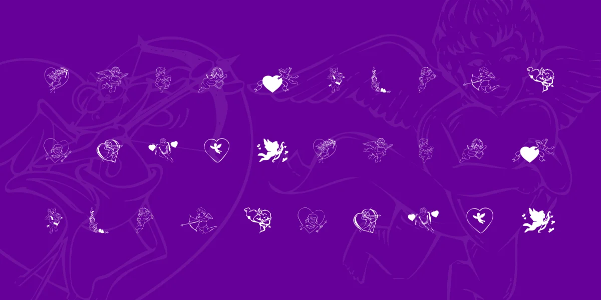 KR Cupids Font