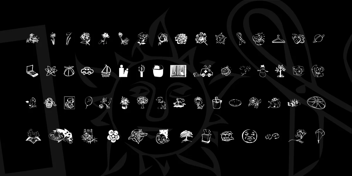 KR Katlings Five Font