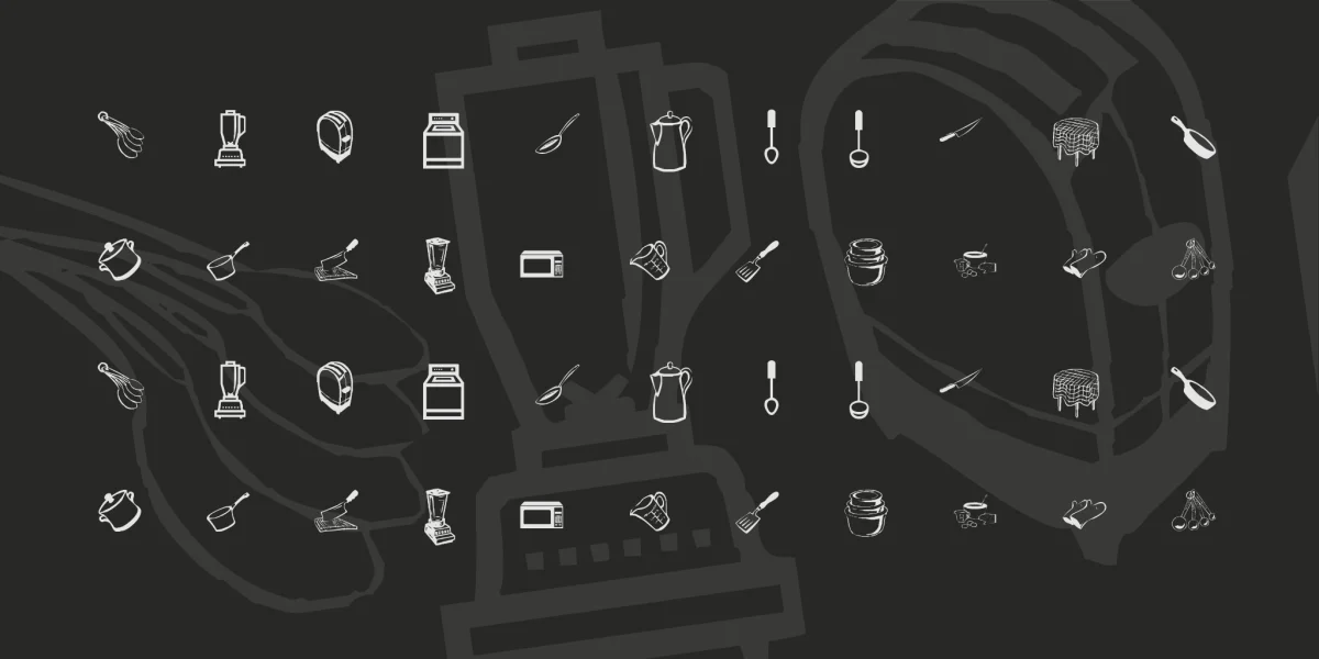 KR Kitchen Dings Font