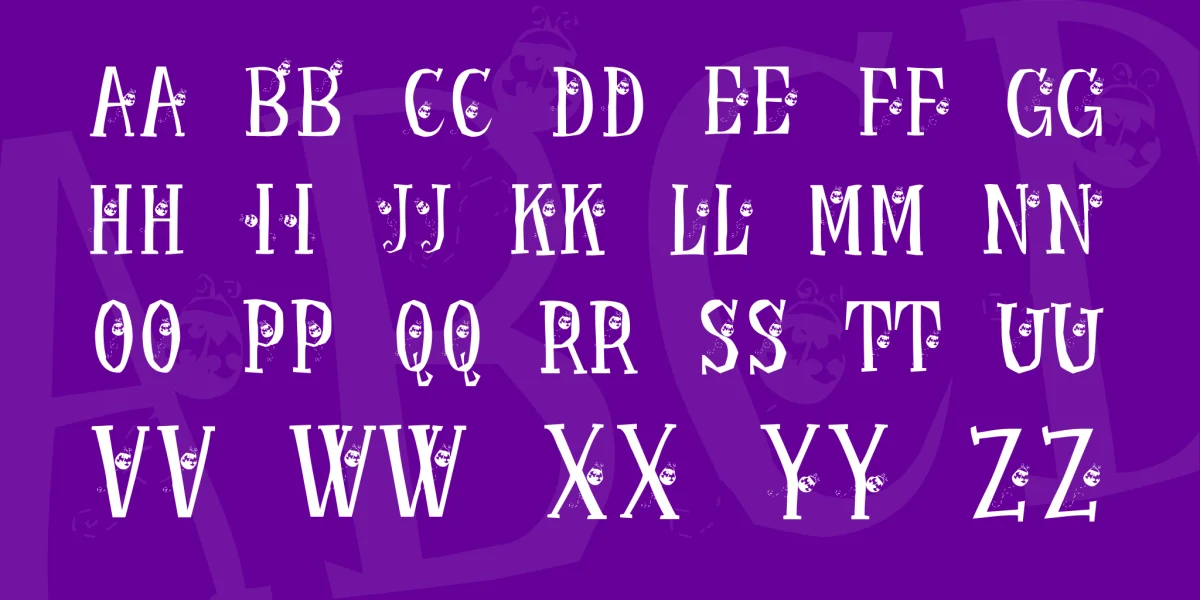 KR Ladybug Font preview 2