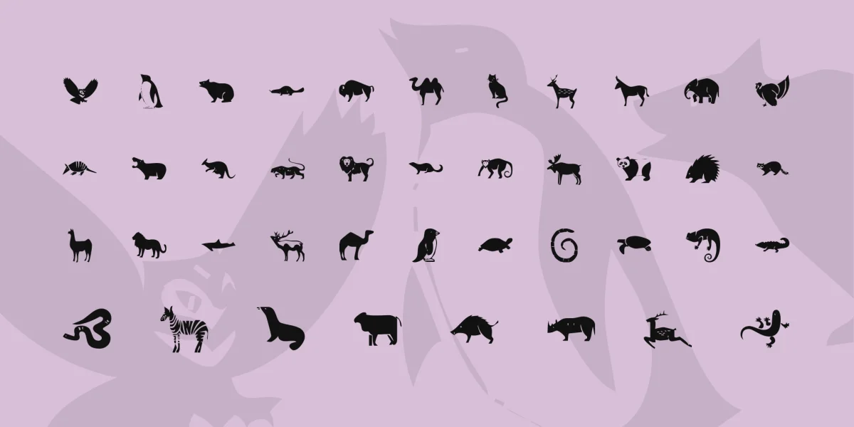 KR Menagerie Font