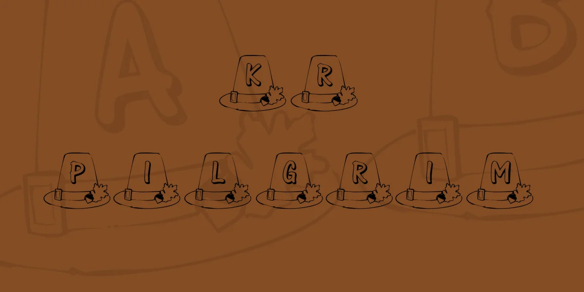 KR Pilgrim Font