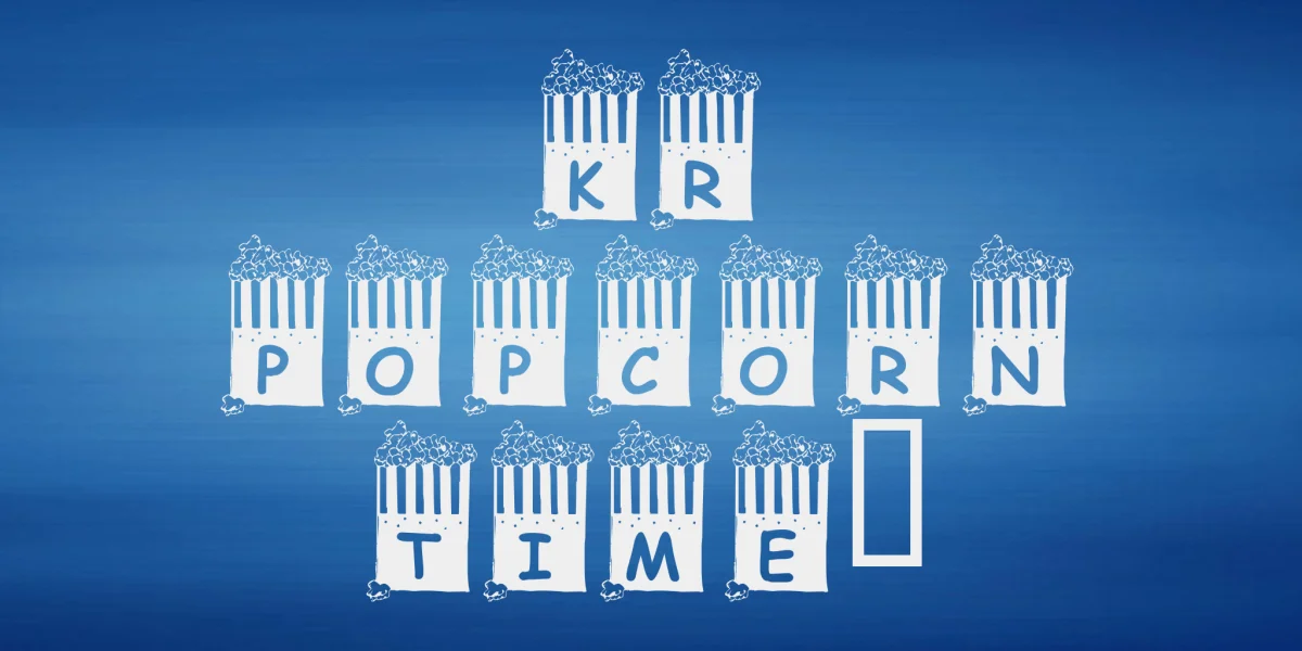 KR Popcorn Time! Font
