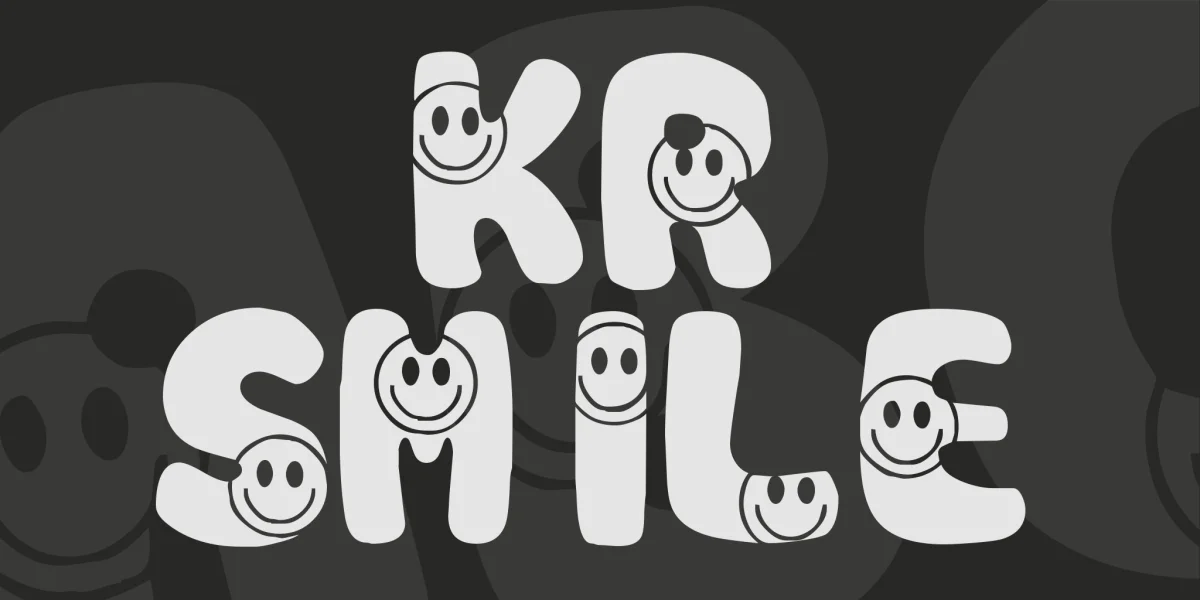 KR Smile Font