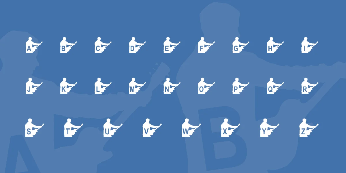 KR Steve's Solo Font preview 2