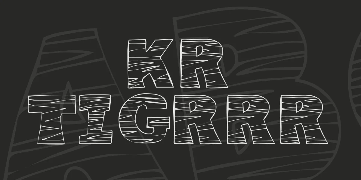 KR Tigrrr Font