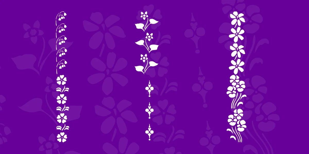 KR Vertical Flair Font