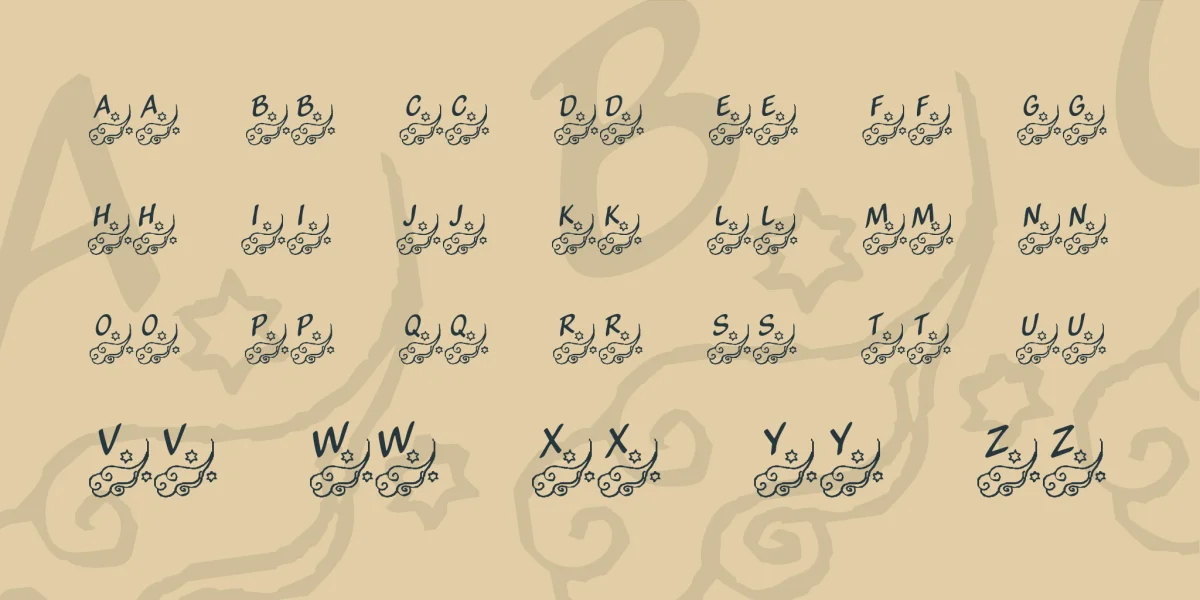 KR Winds Of Change Font preview 2