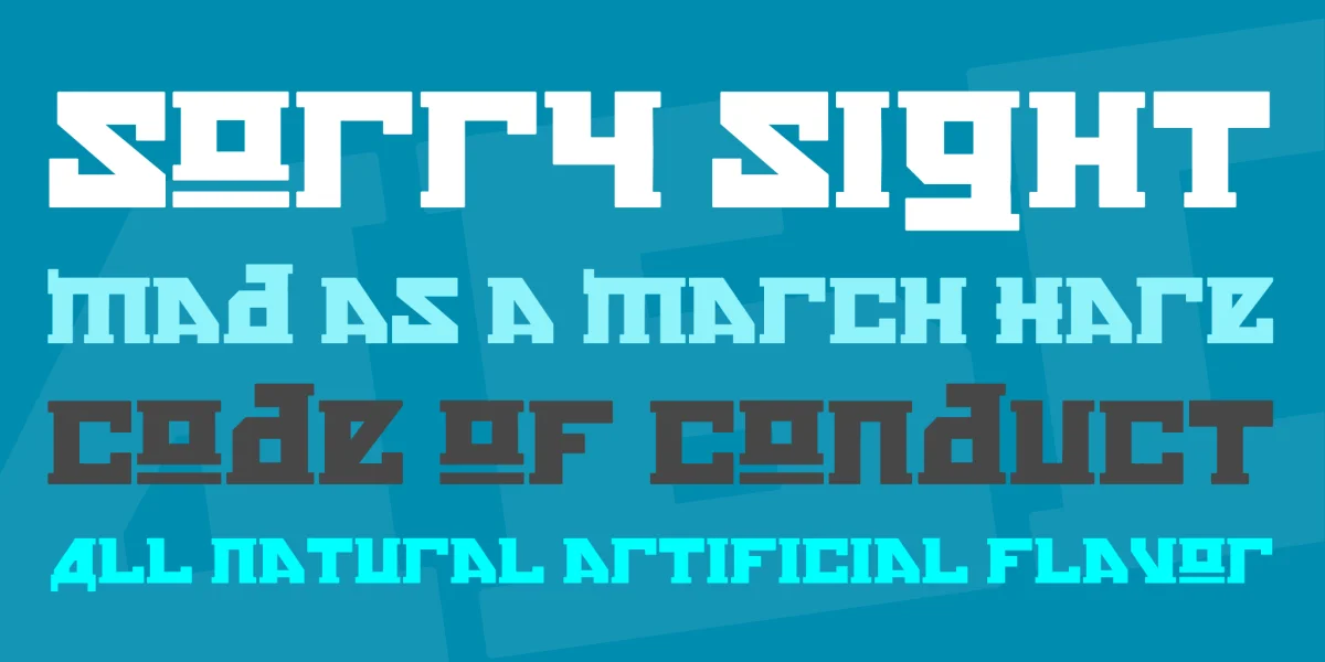 Kremlin Bolshevik Font preview 2