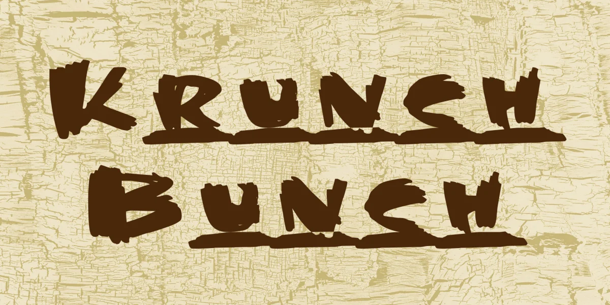 Krunch Bunch Font