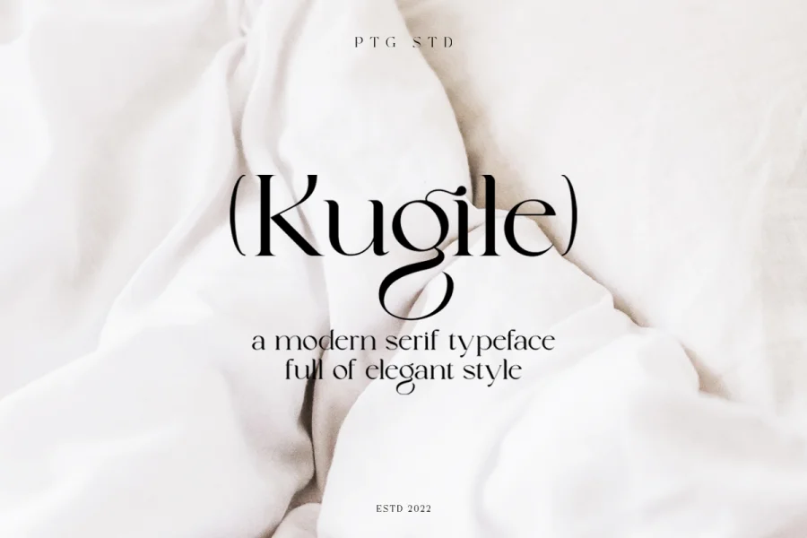 Kugile Font preview 5