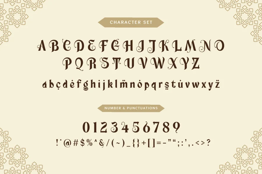 Kultum Ramadhan Font preview 12